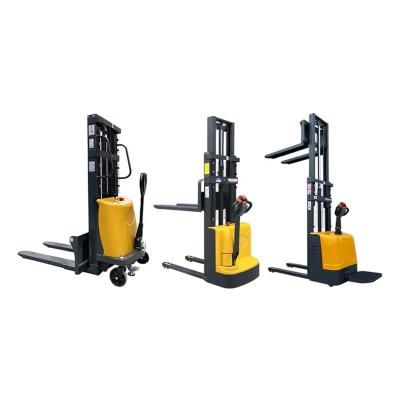 China 2023 Hot Selling Hotels 1 Ton 1.5 Ton 2 Ton Semi Electric Lifting Stacker for sale