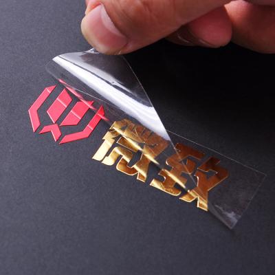 China 3D Electroforming Metal Nickel/Gold Waterproof Custom Printing Self Adhesive Stickers Logo Uv Transfer Sticker Label for sale