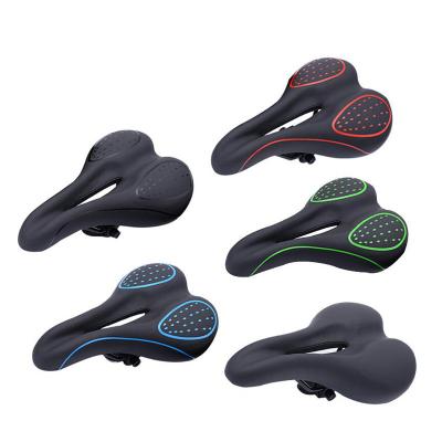 China Electric Bicycle Silicone Cushion Saddle Pad Mountain Bike Cushion Saddle Seat Accessories Climbing Eq for sale