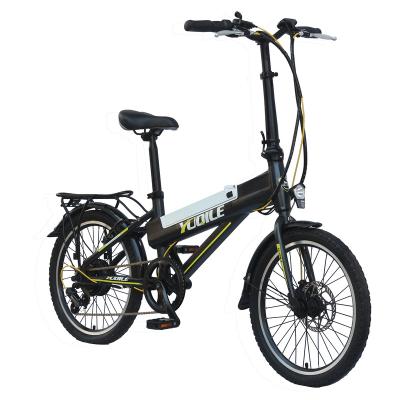 China Aluminum alloy warehouse in hot popular Europe 2020 China electric pedal assist electric bicycle 36V 240W for sale