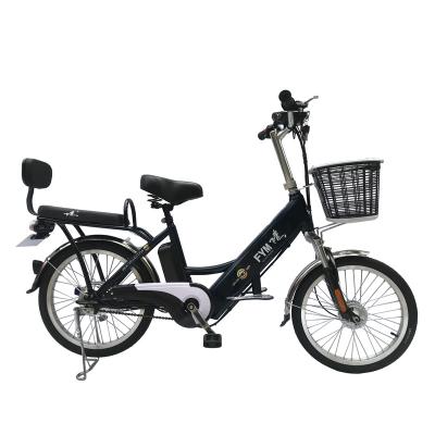 China Steel electric bicycle 48V12v electric bicycle e-bike new DC E-bike city electric bicycle new for sale