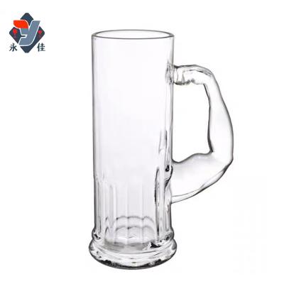 China Wholesale Custom Lager Beer Glass Stoneware Beer Mugs Cheap Viable For Bar Bar for sale