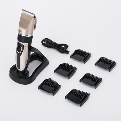 China Viable Smart Barber Professional Cordless Pet Hair Trimmer Vacuum Clipper Manufacturers for sale