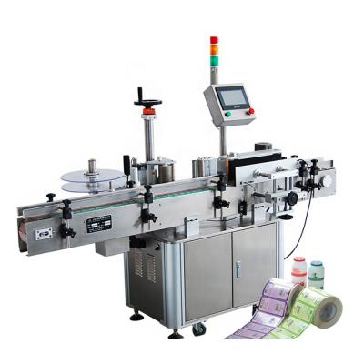 China Food Wholesale Sticker Self Adhesive Round Bottle Full Automatic Labeling Machine for sale