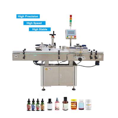 China High Quality Honey Jars Condiment Bottle Automatic Oval Sticker Round Machine Applicator Food Labeling Machines for sale