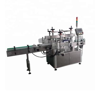 China Automatic Food Bottle Labeling Machines For Round Square Flat Plastic Bottle Label Sticking Machine for sale