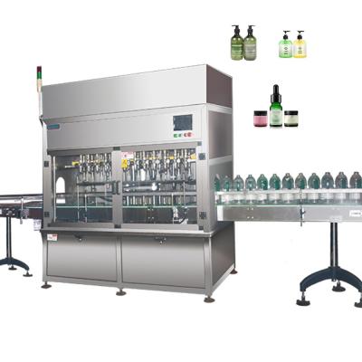 China High Speed ​​Full Automatic Food Lotion Cosmetic Cream Filling Production Line Perfume Essential Oil Liquid Filling Machine for sale