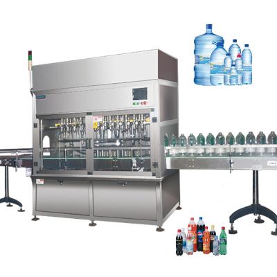 China China Factory Fully Automatic Food Production Line Water Beverage Energy Drink Liquid Bottle Filling Machine for sale