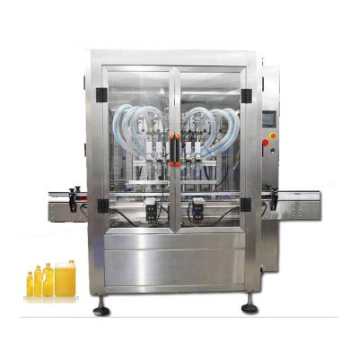 China High Quality CE ISO9001 Automatic Edible Oil Bottle Filler Production Line Food Liquid Filling Bottling Machine for sale