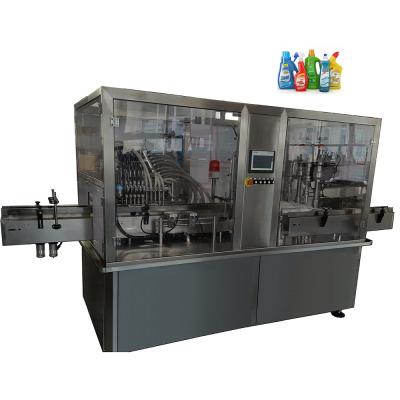 China Professional Food Maker Production Line Automatic Lubricants Liquid Soap Filling and Capping Machine for sale