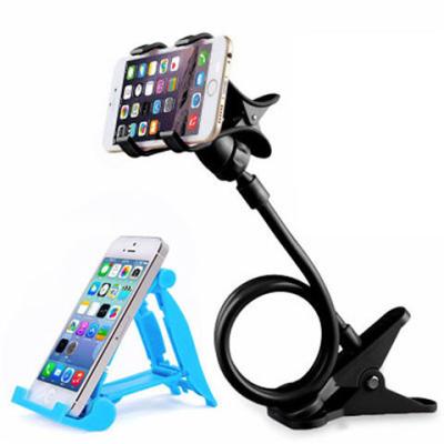 China Lazy Cell Phone Bed Stand Metal Pipe Gooseneck Mobile Phone Holder Desktop Stand Adjustable Clamp Arm Long 2mm-28mm XGH for sale