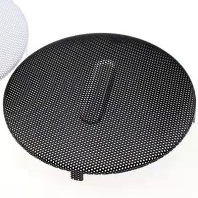 China Plain Weave Mesh Speaker Grille High Precision Circle /Hexagon Perforated Metal Woven Wire Mesh Galvanized Steel Wire Plain Weave 8-14 Days for sale