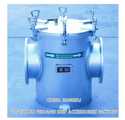 China Simplex Coarse Water Filter & Sea Water Strainer Housing Model:AS250 CB/T497-2012 With Stainless Steel Filter Element for sale