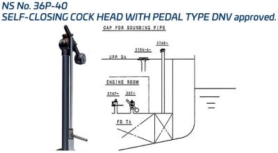 China NC No. 36A(F) SELF-CLOSING COCK HEAD for sale