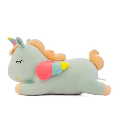 China Unicorn Stuffed Plush Toy Doll 2022 Best Gift Unisex Baby Toy Party Set Wedding Animal Birthday Gift For Children for sale