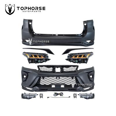 China 16-21 Rise Body Kit For Main Bumper Legender 2016+ Fortuner Legender Facelift Lights Taillights Fortuner Exterior for sale