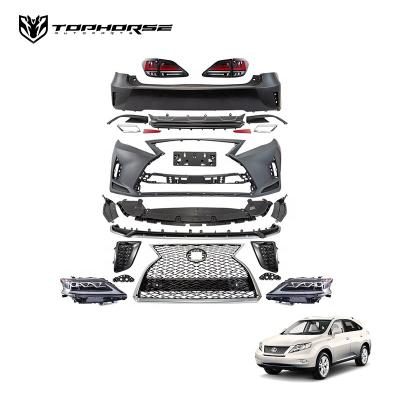 China New Design Facelift Body Kit For RX270/330/350 Rise Bumper Fit To 2009-2015 Head Lights Front Tail Light Gileer for sale