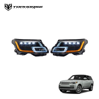 China Head Lights For RANGE ROVER Auto Body Kit Land Rover Fashion L405 Range Rover Head Lamp Lights Front Bumper Lights for sale