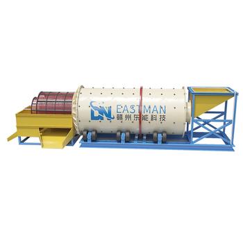 China Alluvial equipment quartz diamond gold trommel drum mineral washing ore/scrubber for gold washing plant for sale