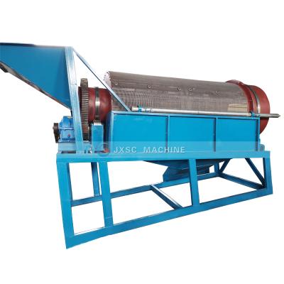 China Ore / mineral washing equipment customize trommel screen with hopper, slide screen 800x1400 for sale