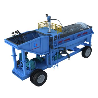 China Ore/alluvial washing equipment gold mineral sand,gravel,washing machine trommel screen /rotary aggregate screen for sale for sale