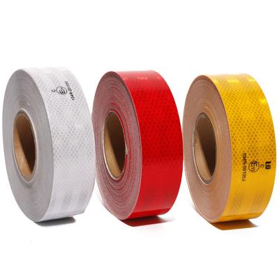 China 3m Retro Vehicle Highly Compliant Tearable Reflective Tape Safety Marking Tape for sale