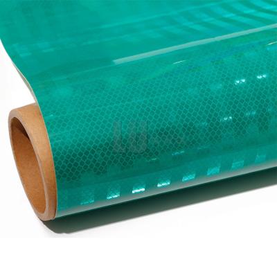 China Untearable Quality Premium Material Prismatic Film Adhesive Reflective Film For Signage for sale