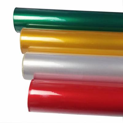 China Tearable 3200 Hazard Printable Warning Overlay Reflective Film Roll For Signage for sale