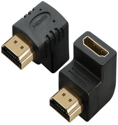 China LAPTOP Male HDTV Adapter Female Right Angle Supplement Gold Plated 90 Degree And 270 Degree HDTV Cable Connector for sale