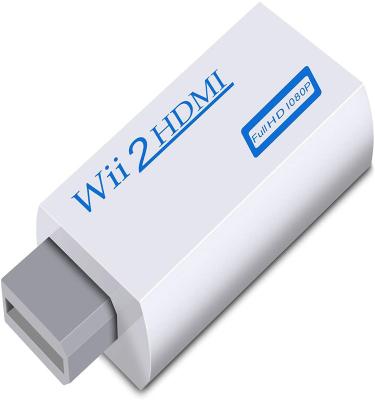 China Wii to HDTV adapter, Wii to HDTV connector output 1080P 720P video and 3.5mm audio - supports all Wii WII2 display modes for sale