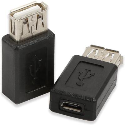 China Mobile Phone USB 2.0 A Female To Micro Female USB Adapter Converter for sale