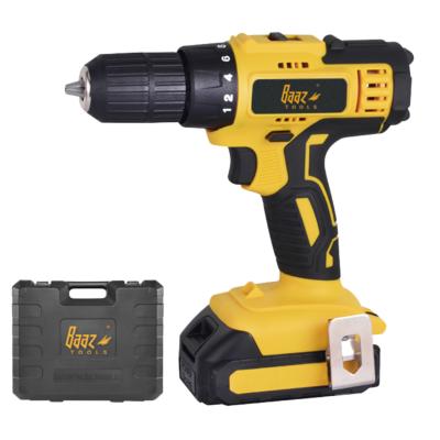 China 21V Drilling Equipment Rechargeable Brushless Electric Power Drill Max.13mm Cordless Drilling Bit for sale