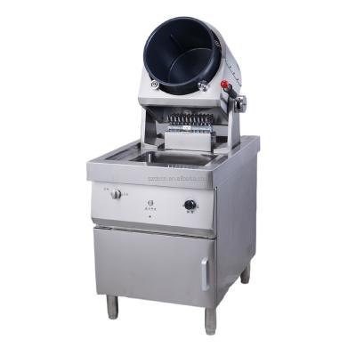 China Customized Rotary Fried Rice Spinning Wok Cooking Machine Automatic Fried Rice Cooking Mixer Machine for sale