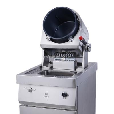 China Customized Automated Spinning Wok Cooking Gas Fried Rice Machine Industrial Machine For Cooking Fried Rice for sale