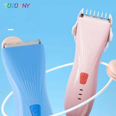 China Stainless Steel Tusunny Haircut Baby Hair Trimmer Clippers Eco-friendly Rechargeable Baby for sale