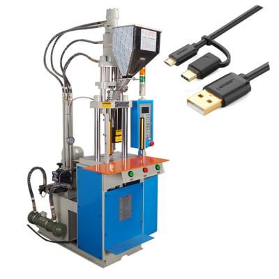 中国 semi desktop plastic cable usb mirco connector injection molding machine 販売のため