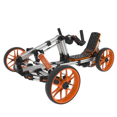 China Hot sale 2021 DOCYKE 1 luxury electric go kart kit 26IN aluminum alloy luxury tricycle for sale