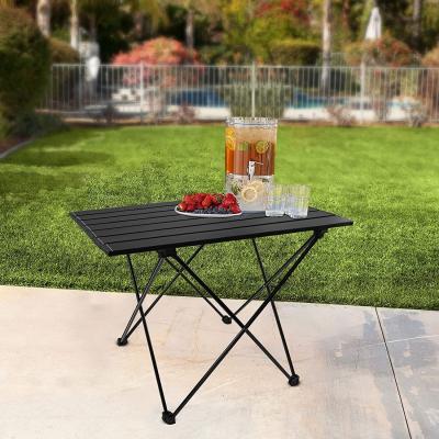 China Mini Foldable Fishing Beach Aluminum Large Size Modern Outdoor Barbecue Portable Camping Foldable Table for sale