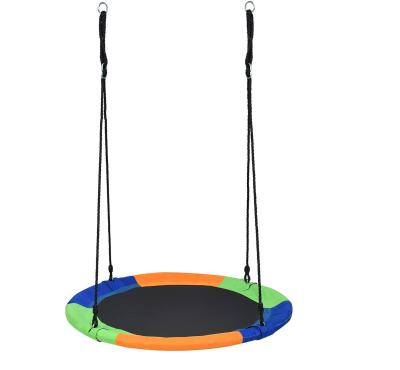 China Modern Hot Selling Outdoor Round Nest Swing Kids Garden Entertainment Swing for sale