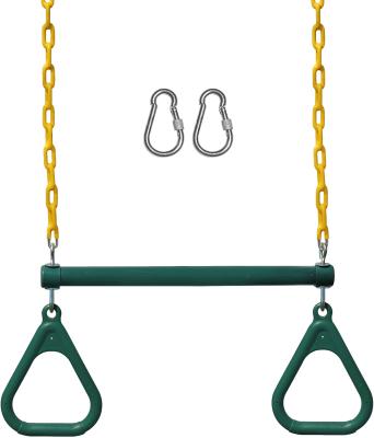 China 2021 New Modern Steel Pipe Ring Children's Swing Ring Comfortable Plastic Outsourcing Ring for sale