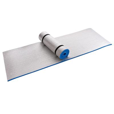 China Lightweight Heat Insulation And Moisture Proof Outdoor Aluminum Foil EVA Picnic Mat And Going Out Yoga Mat for sale