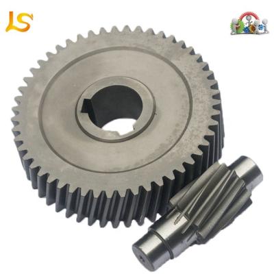 China Cross axis by transmission gearbox helical gears and 45 degree pinion for sale