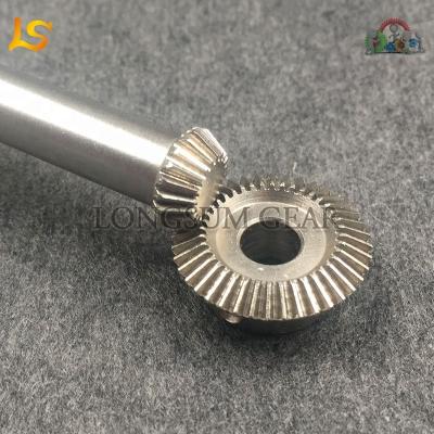 China Gearbox 2:1 Ratio Modulus 0.5 Bevel Gear for sale