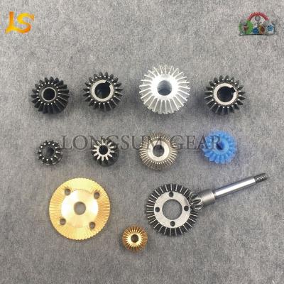 China Mini Bevel Gear of high quality gearbox steel or aluminum for sale