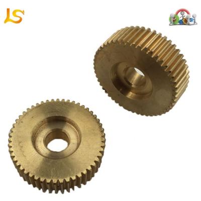 China Industry Custom Precision Small Brass Spur Gears for sale