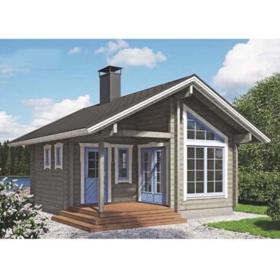 China Middle east Tongue and groove design garden house cabin garden house russian prefabricated house wooden for sale