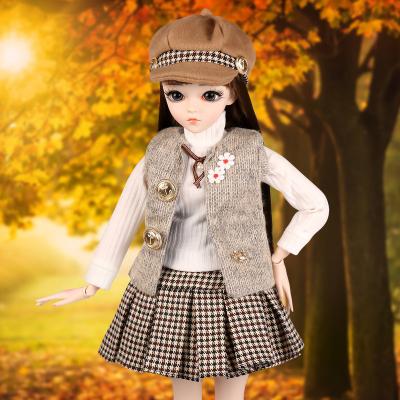 China Toy Killy Fashion Official Cartoon Style 1/3 BJD Joint Doll With Makeup Face Hair Eyes Clothes Size 60cm Girls Gift Custom Collection for sale