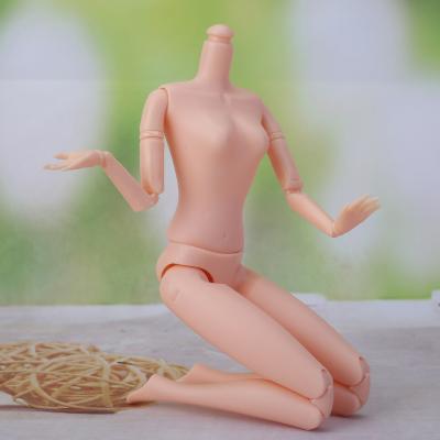 China Barbie Accessories Interactive Dress Up Doll Improved Version 12-Joint Body Doll Nude Flesh Color or Muscle Color or General Whiter for sale