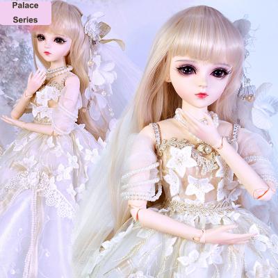 China Cartoon Toy Palace Series Killy 1/3 BJD Joint Doll With Makeup Face Hair Eyes Clothes 60cm Size Girls Play Custom Gift Collection for sale