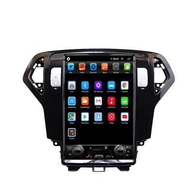 China 12.8 Inch Automotive Vertical Car Radio GPS Audio Navigation For Ford Mondeo 2007-2010 Android Auto Band Stereo Multimedia for sale